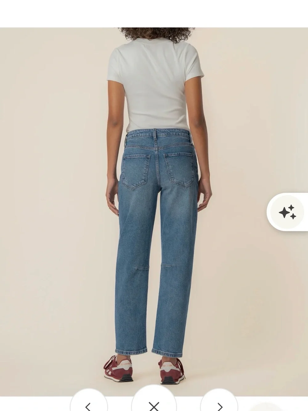 Kut from the Kloth Ashley High Rise Barrel Jeans
